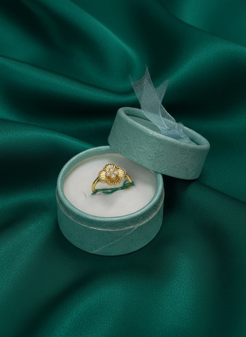 Prsten zlatna djetelina