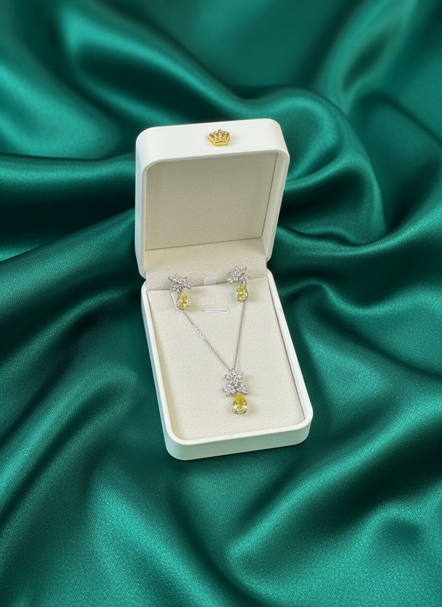 Set cirkon žuti