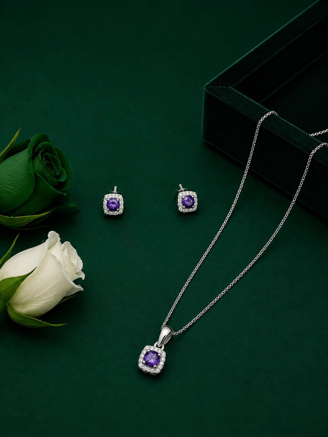 Set Amethyst Glow