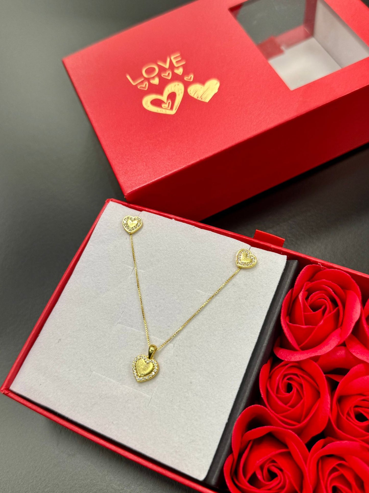 Set pozlata puno srce